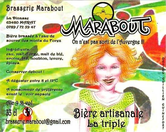 etiquette BRASSERIE MARABOUT 03