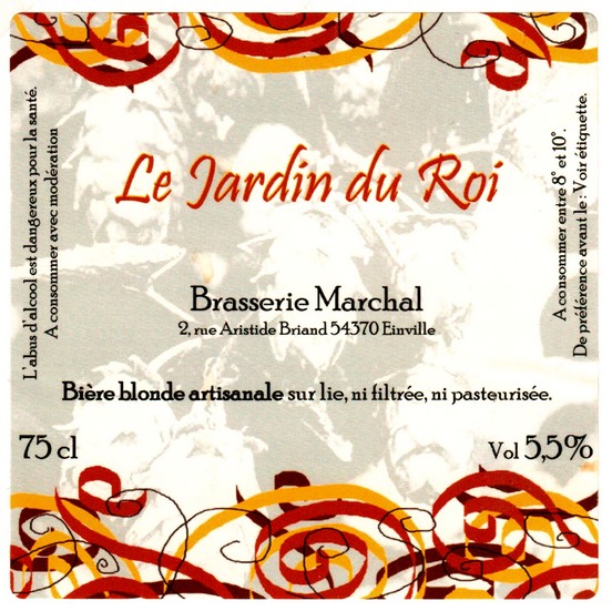 etiquette BRASSERIE MARCHAL 01