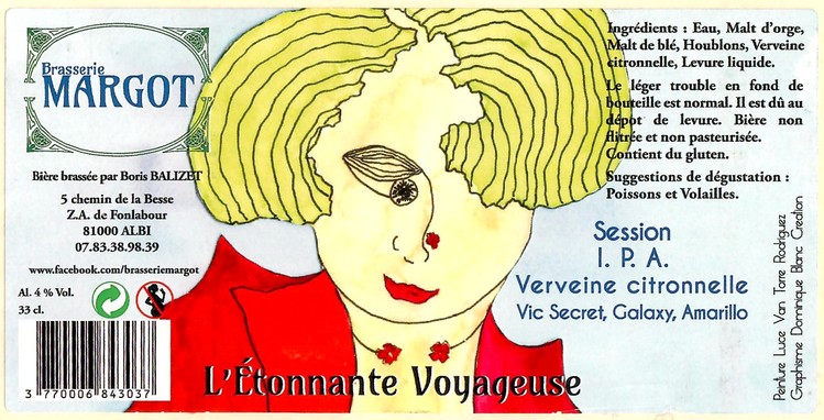 Etiquette BRASSERIE MARGOT 04