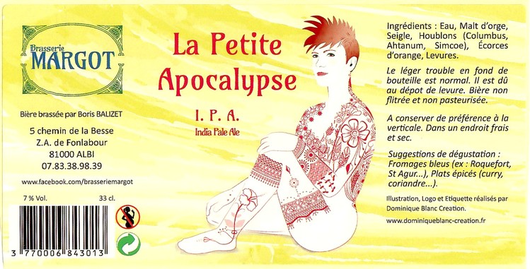 Etiquette BRASSERIE MARGOT 05