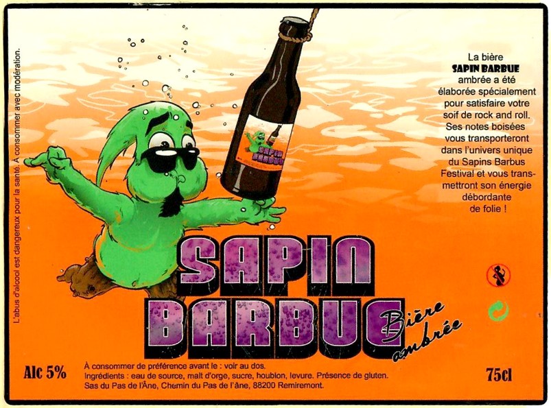 Etiquette BRASSERIE MARIE THERESE 02