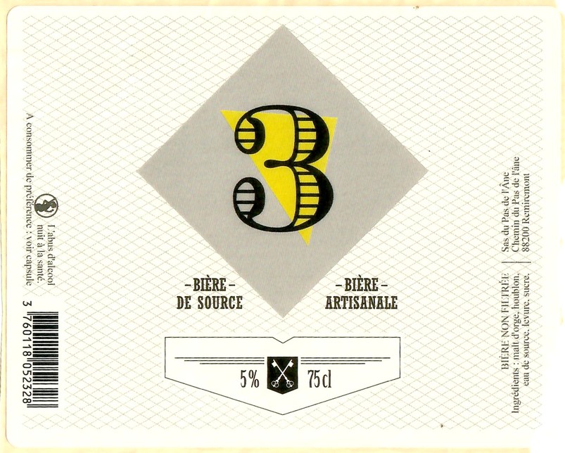 Etiquette BRASSERIE MARIE THERESE 27