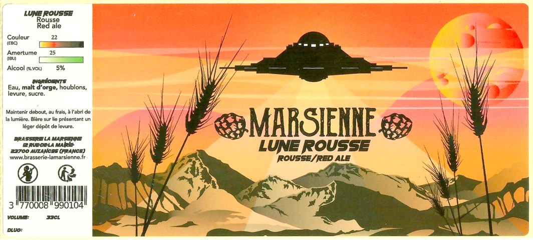 Etiquette BRASSERIE MARSIENNE 06