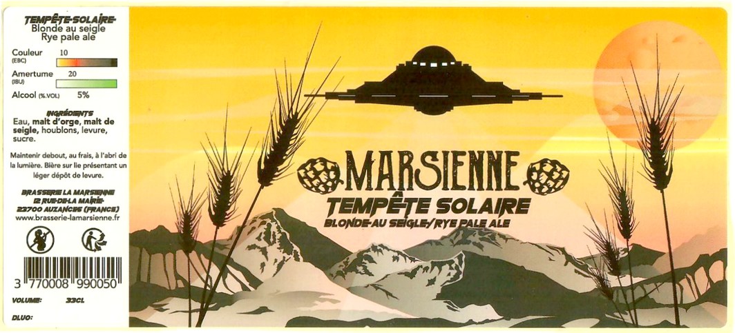 Etiquette BRASSERIE MARSIENNE 07