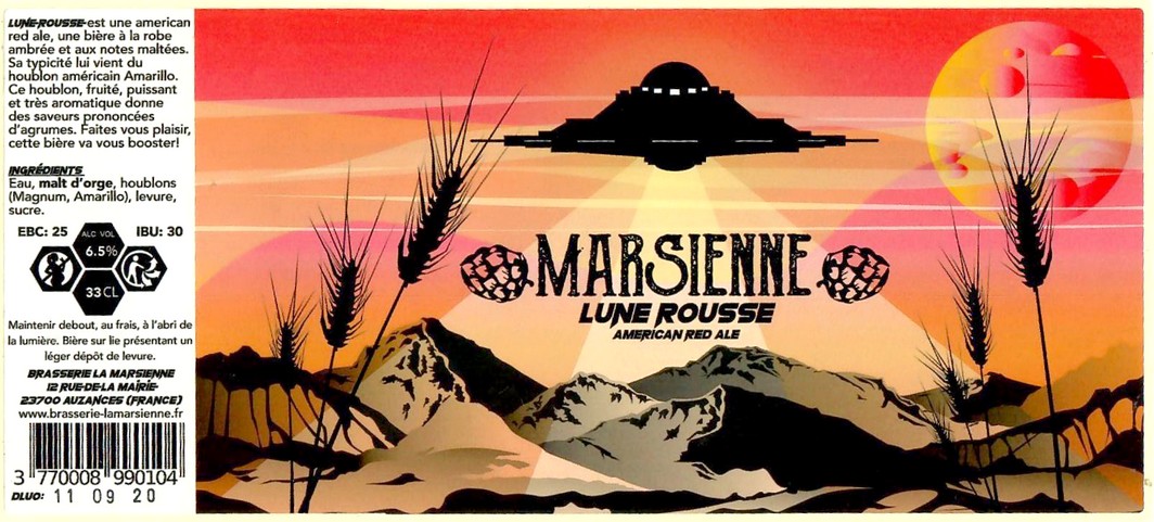 Etiquette BRASSERIE MARSIENNE 09