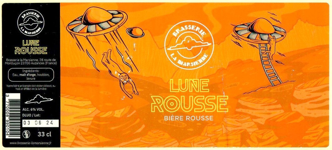 Etiquette BRASSERIE MARSIENNE 12