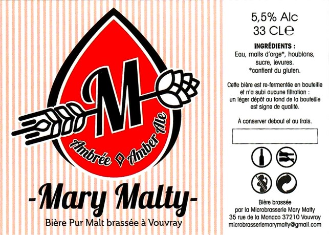 etiquette BRASSERIE MARY MALTY 07