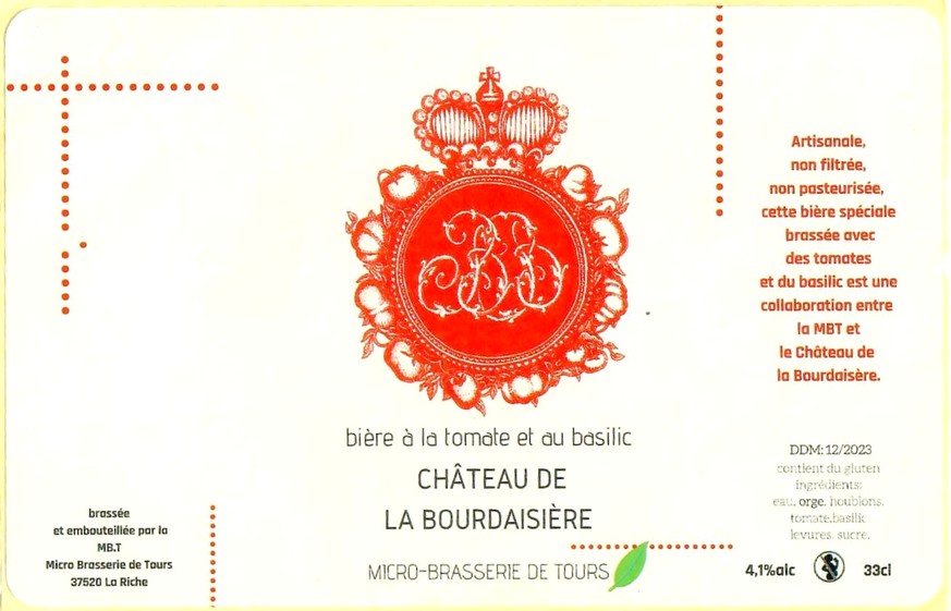 Etiquette BRASSERIE MBT 03