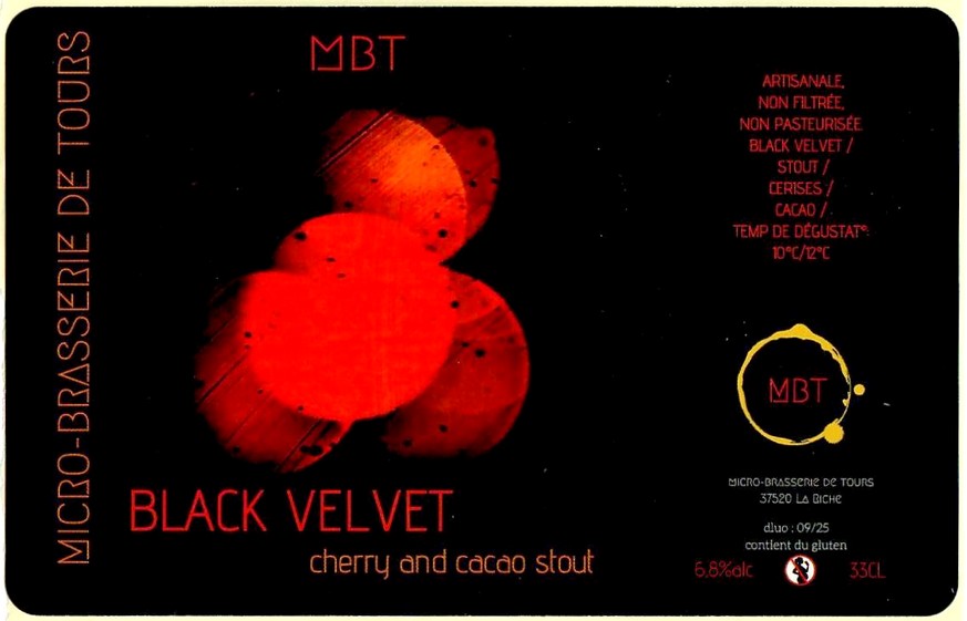 Etiquette BRASSERIE MBT 06