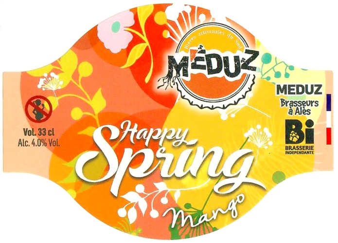 Etiquette BRASSERIE MEDUZ 15