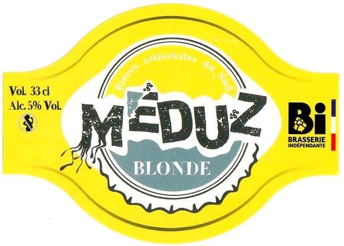 Etiquette BRASSERIE MEDUZ 20