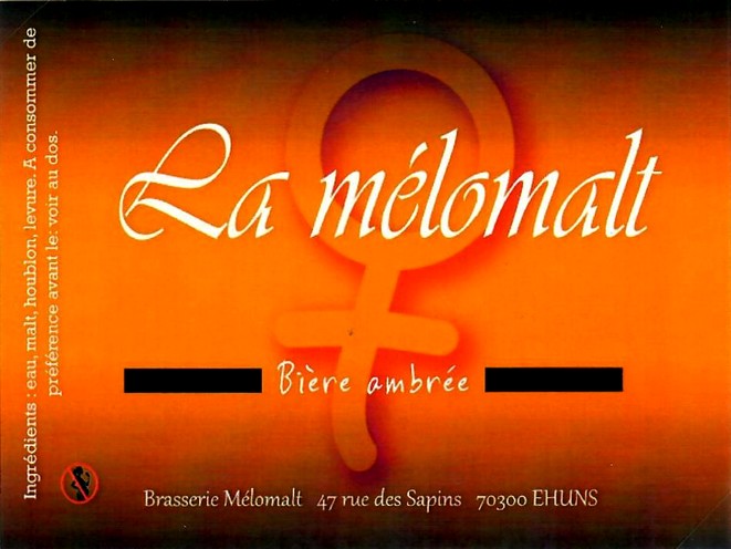 Etiquette BRASSERIE MELOMALT 06