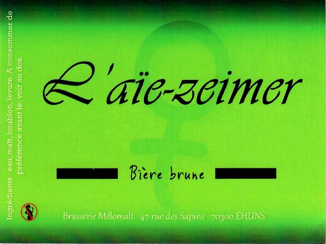 Etiquette BRASSERIE MELOMALT 08
