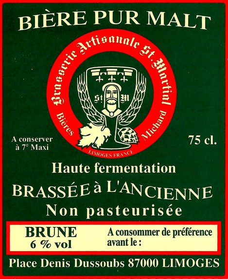 Etiquette BRASSERIE MICHARD 02