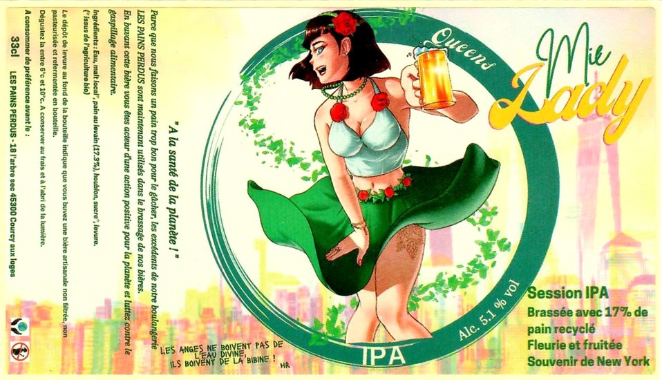 Etiquette BRASSERIE MIE LADY 02