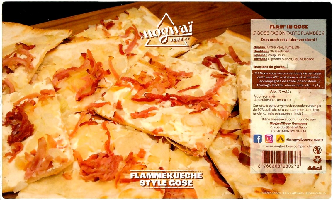 Etiquette BRASSERIE MOGWAI BEER CO 15