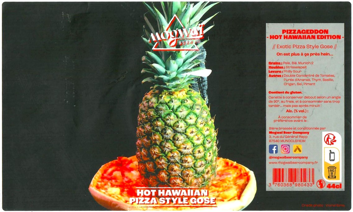 Etiquette BRASSERIE MOGWAI BEER CO 27