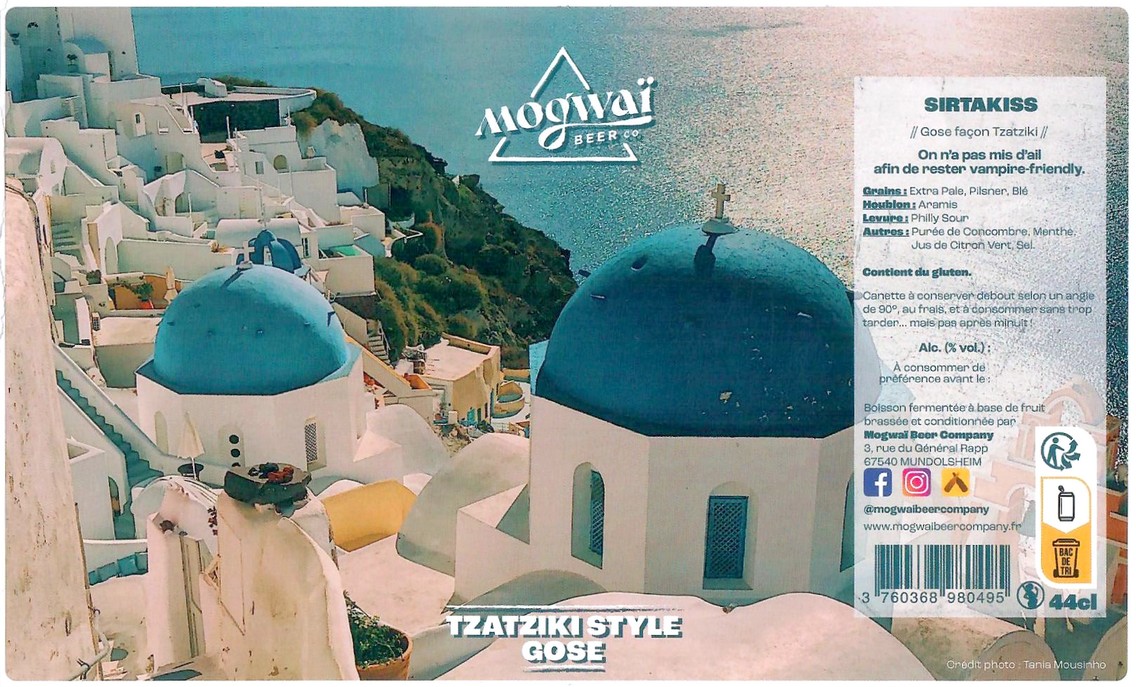 Etiquette BRASSERIE MOGWAI BEER CO 37