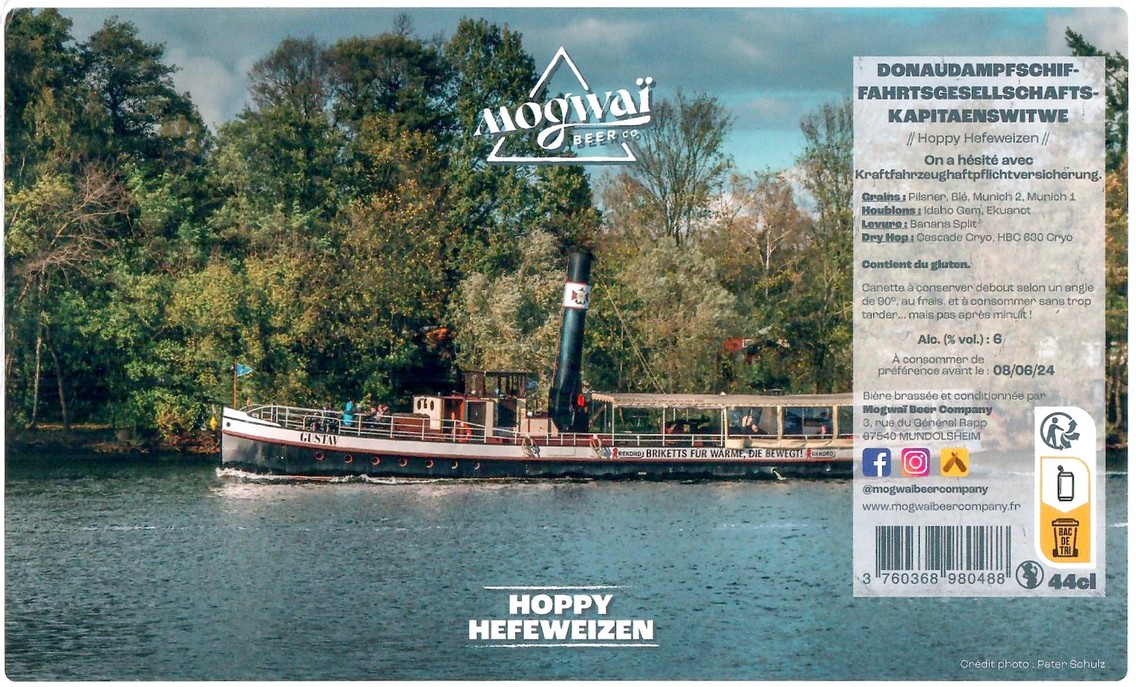 Etiquette BRASSERIE MOGWAI BEER CO 41