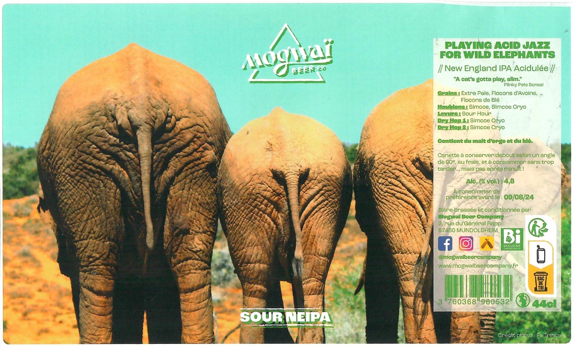 Etiquette BRASSERIE MOGWAI BEER CO 48