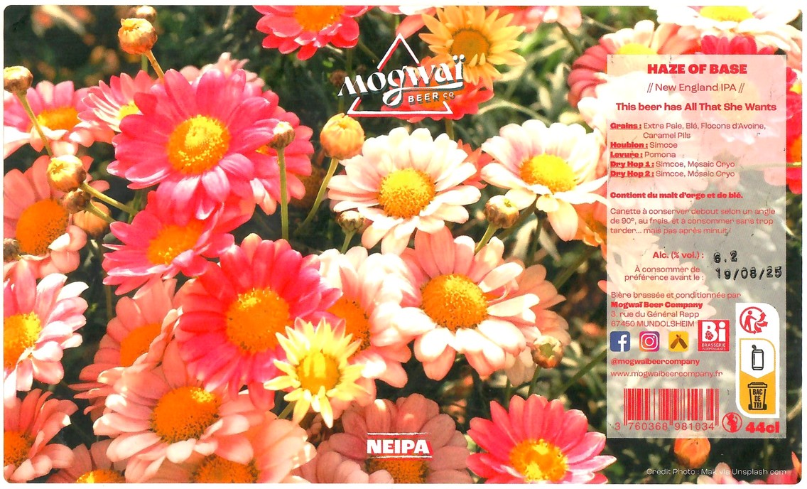 Etiquette BRASSERIE MOGWAI BEER CO 71