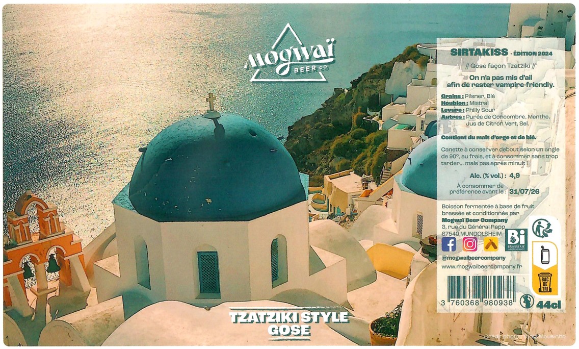 Etiquette BRASSERIE MOGWAI BEER CO 81