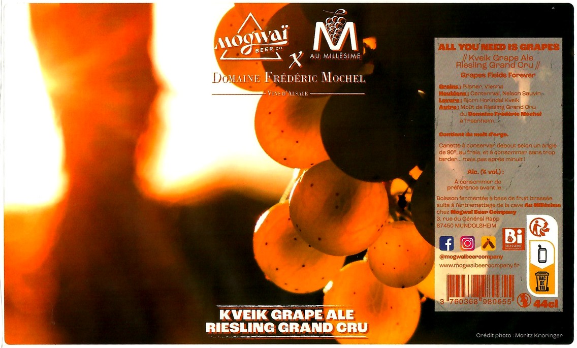 Etiquette BRASSERIE MOGWAI BEER COMPANY 83