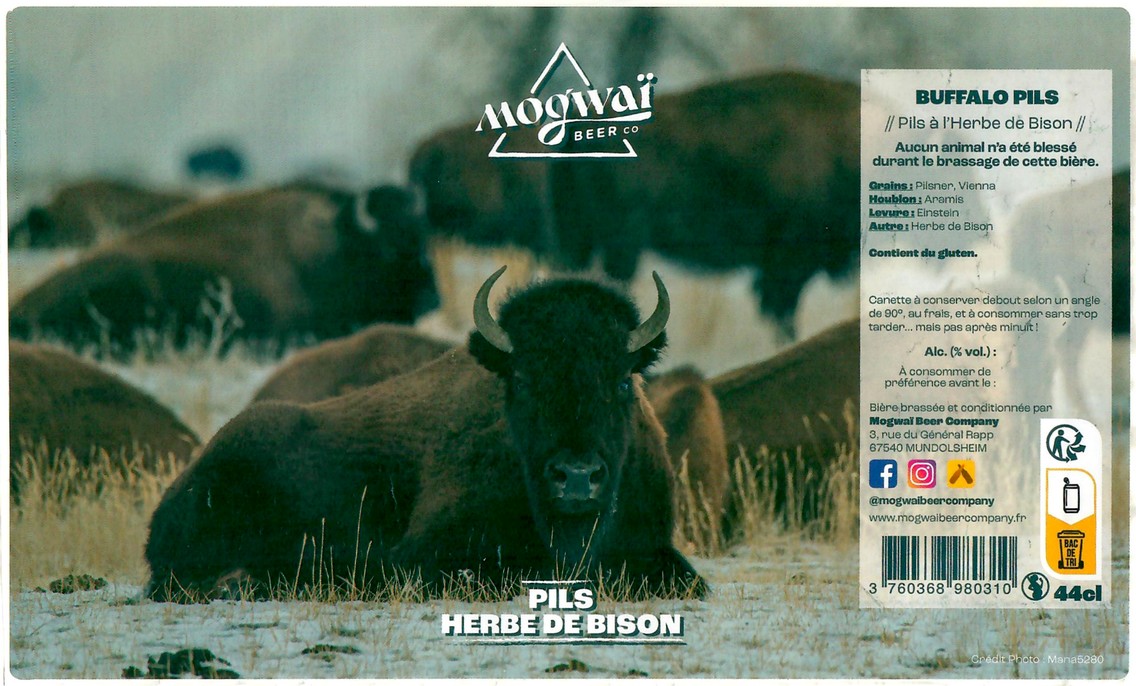 Etiquette BRASSERIE MOGWAI BEER COMPANY 84