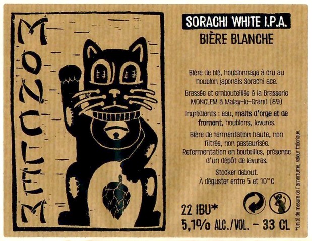 Etiquette BRASSERIE MONCLEM 01