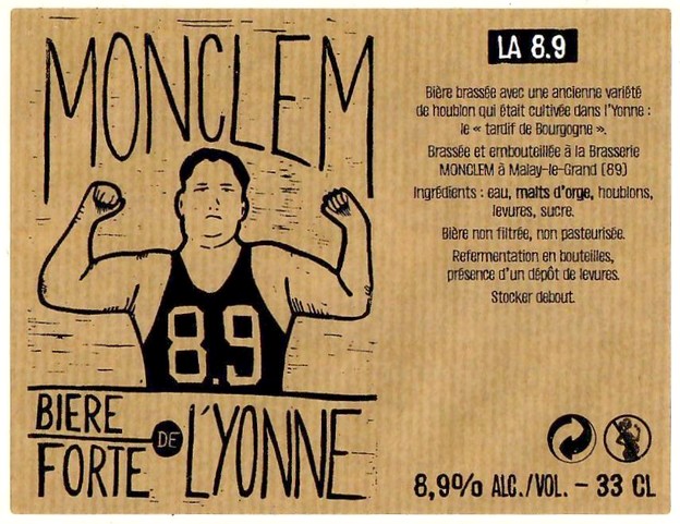 Etiquette BRASSERIE MONCLEM 06
