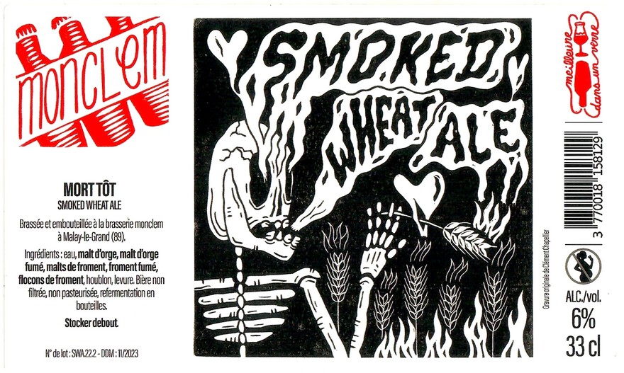 Etiquette BRASSERIE MONCLEM 11