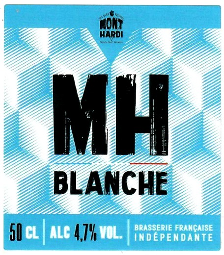 etiquette BRASSERIE MONT HARDI 15