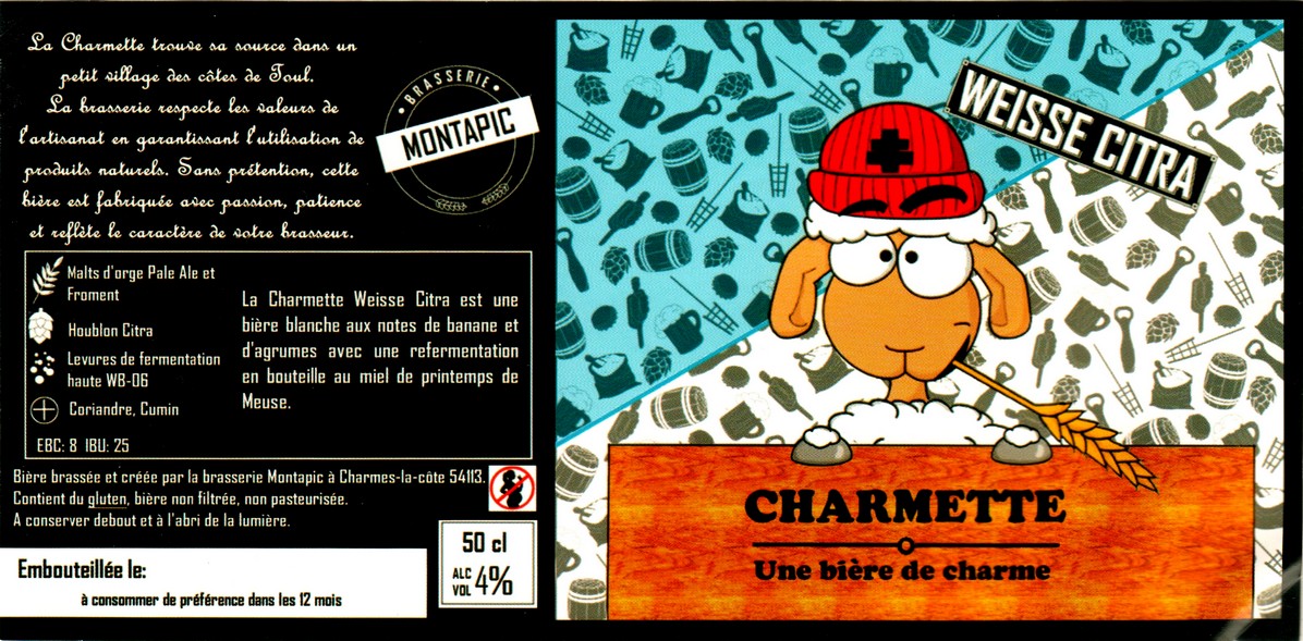 etiquette BRASSERIE MONTAPIC 02