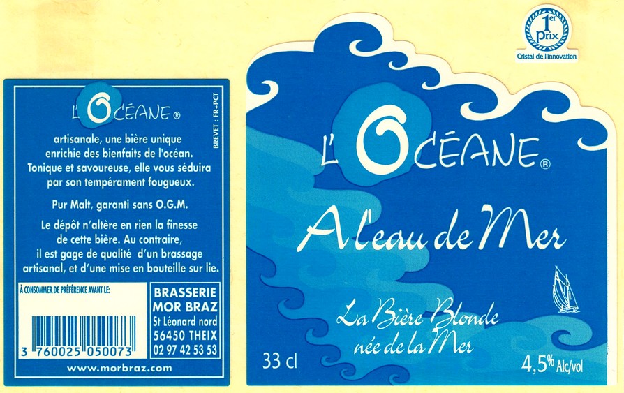 etiquette BRASSERIE MOR BRAZ 06