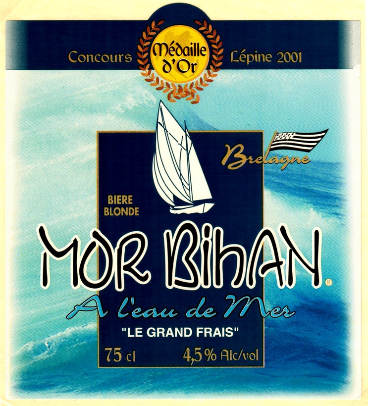 etiquette BRASSERIE MOR BRAZ 11