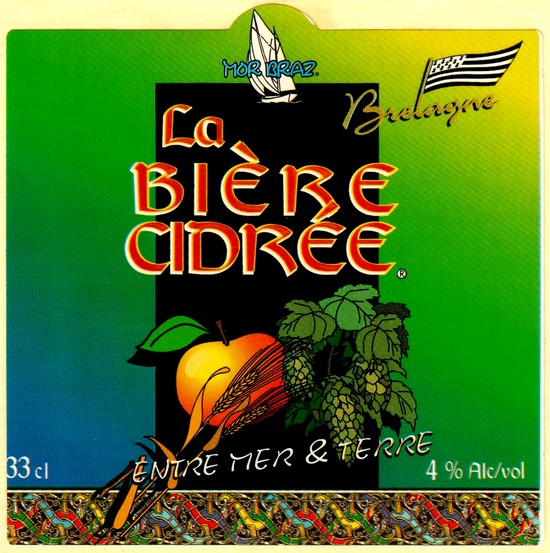 etiquette BRASSERIE MOR BRAZ 13