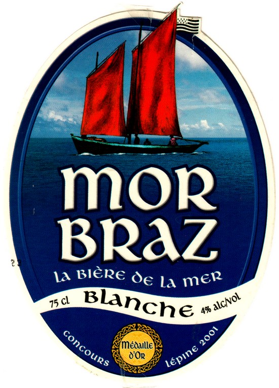 etiquette BRASSERIE MOR BRAZ 20