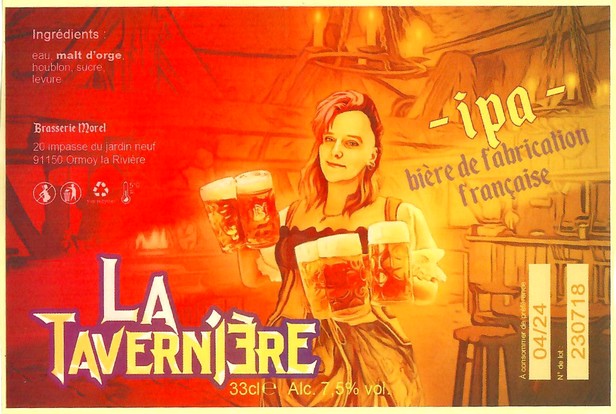 Etiquette BRASSERIE MOREL 03