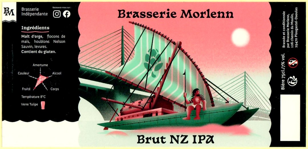 Etiquette BRASSERIE MORLENN 02