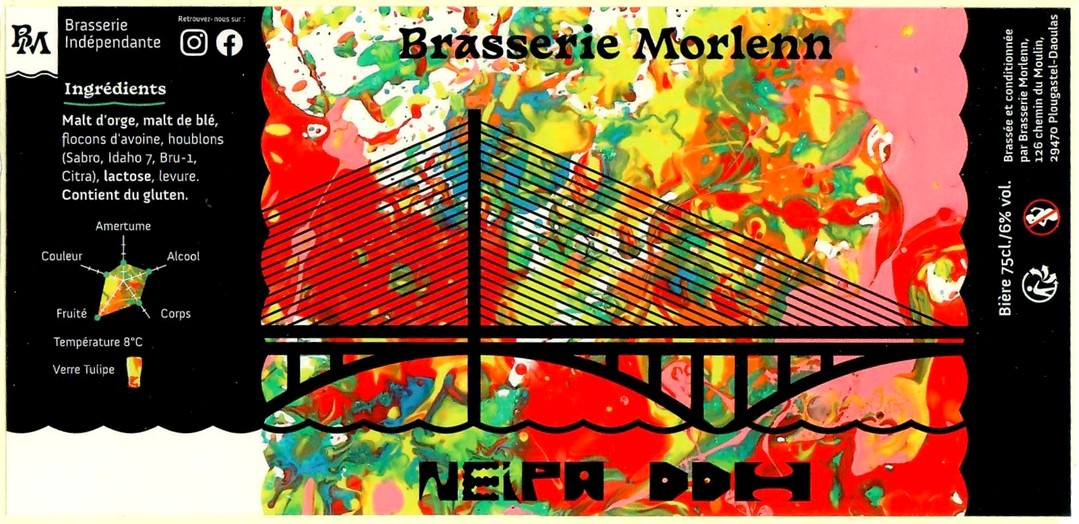 Etiquette BRASSERIE MORLENN 04