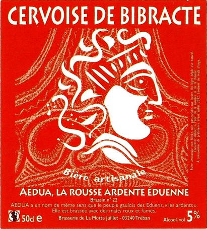 etiquette BRASSERIE DE LA MOTTE JUILLET 133