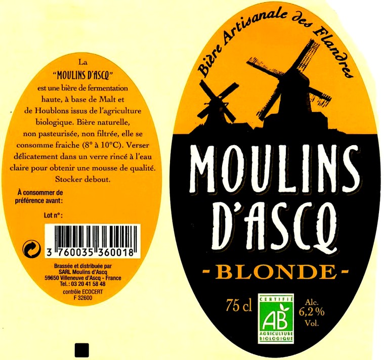 etiquette BRASSERIE MOULINS D'ASCQ 02