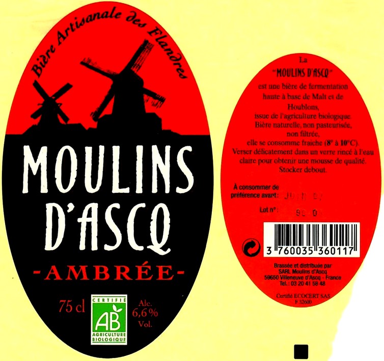 etiquette BRASSERIE MOULINS D'ASCQ 03