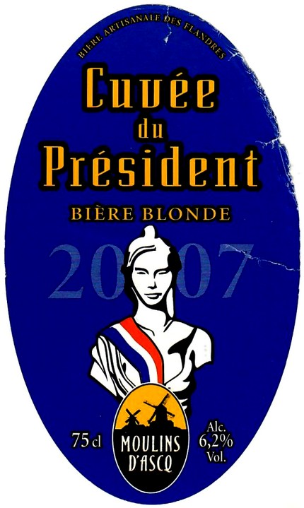 etiquette BRASSERIE MOULINS D'ASCQ 20