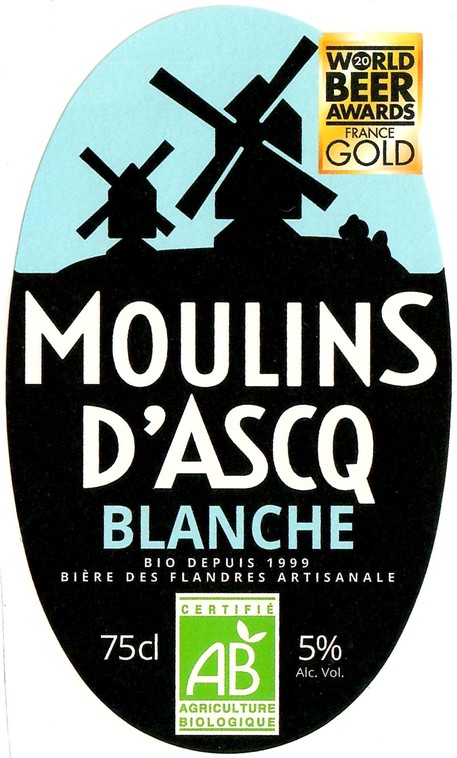Etiquette BRASSERIE MOULINS D'ASCQ 39
