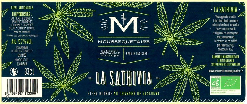 Etiquette BRASSERIE MOUSSEQUETAIRE 29