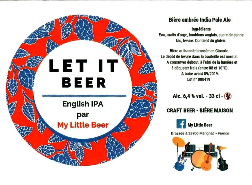 etiquette BRASSERIE MY LITTLE BEER 07