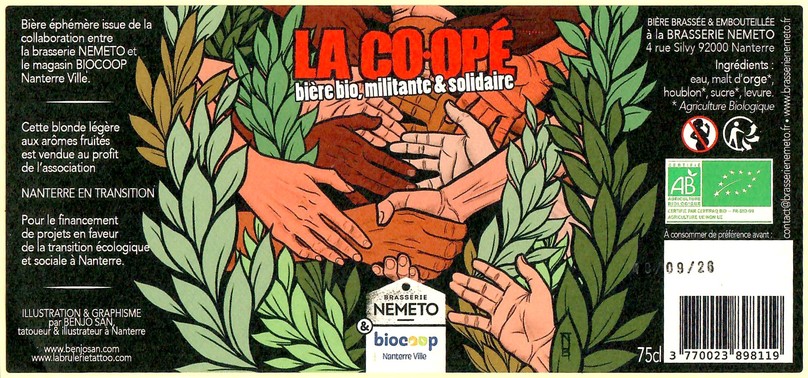 Etiquette BRASSERIE NEMETO 07