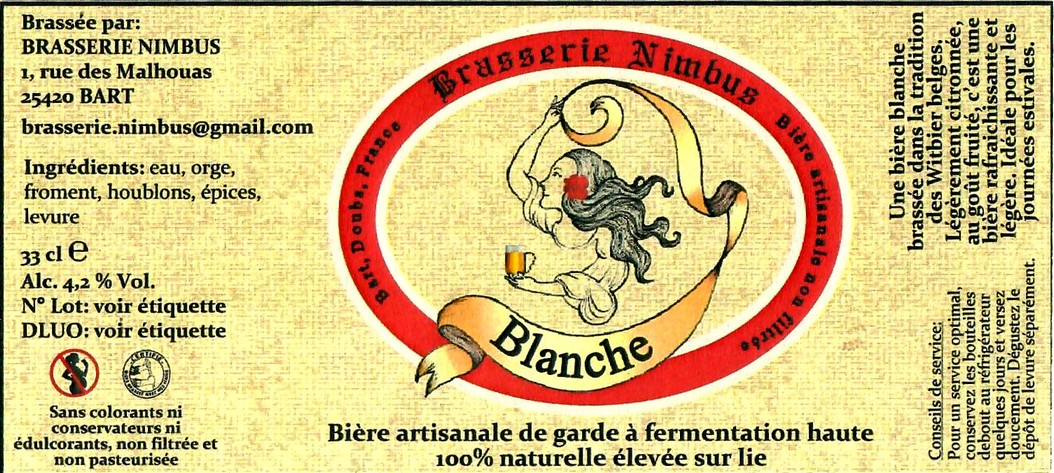 etiquette BRASSERIE NIMBUS 13