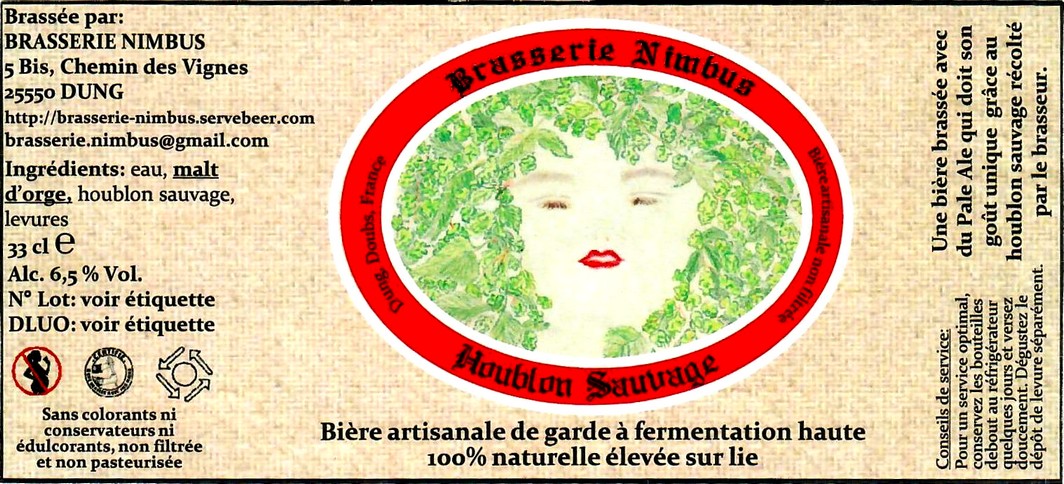 etiquette BRASSERIE NIMBUS 17